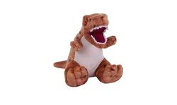 Wild Republic Cuddlekins Eco Mini T-Rex, knuffeldier, 8 inch, pluche speelgoed, vulling is gesponnen gerecyclede waterflessen, milieuvriendelijk