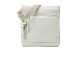 Hedgren LEONCE, Small Vertical Crossover + RFID Unisex Adulto, Jean Pussywillow Grey