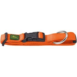 Hunter Vario Plus Collier pour Chien en Nylon, Orange, L/2,5 cm