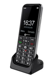 Geemarc CL8600 - Teléfono Móvil 4G con Volumen de Recepción Amplificado, Botones Grandes, Función SOS y Teclas de Memoria - Personas con Discapacidad Auditiva - Desbloqueado y Bluetooth - Versión ES
