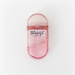 Mr. Wonderful - Eraser with Pencil Sharpener - Pink