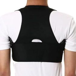 MEIFONI Corrección de postura del respaldo para hombres y mujeres Respaldo, corrector de respaldo para respaldo y espalda baja, cinturón de cintura de neopreno ajustable alivia el dolor de espalda