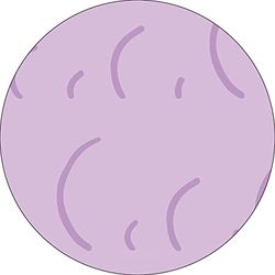 Bonateks, Ronde digitaal bedrukte muismat, antislip onderkant, voor kantoor en thuis, diameter: 22 cm