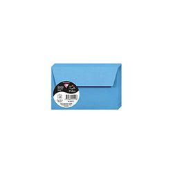 Clairefontaine 5551C - Paquet de 20 Enveloppes Auto-Adhésives - Format 9x14cm - 120g/m² - Coloris Turquoise - Invitation Evènements et Correspondance - Gamme Pollen - Papier Premium Lisse