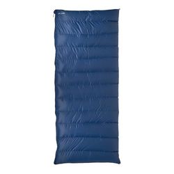 LOWLAND OUTDOOR Companion NC Extra Breit Saco de Dormir de plumón, Azul, 220x200 cm