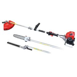 Bricoferr Grastrimmer, 42,7 cc, 3-in-1, takkenschaar, heggenschaar en bosmaaier (schijf en draad)