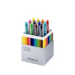Karin Realbrush PRO Basic Colors – un juego de 12 pinceles en un estuche exclusivo y protector.