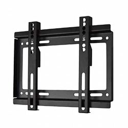 Gembird WM-37F-01 wandhouder voor flatscreen 94 cm (37 inch) zwart - wandhouder voor flatscreen (TV, 25 kg, 43,2 cm (17 inch), 94 cm (37 inch), 200 x 200 mm, zwart)