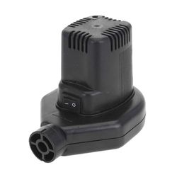Well Home Infalateur électronique 12 V/230 V Adaptateur avec CE avec 3 Buses