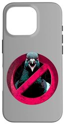 Odio i piccioni anti piccioni Custodia per iPhone 16 Pro