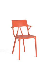 Kartell A.I. Stoel, polypropyleen, oranje, H 81 cm