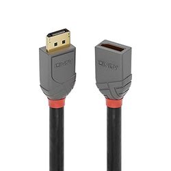 LINDY Rallonge DisplayPort Anthra Line, 3m