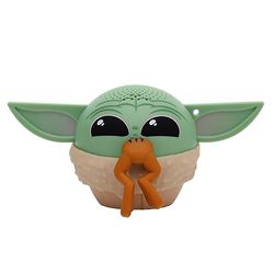 Bitty Boomers Star Wars The Mandalorian: Grogu with Snack - Mini Bluetooth Speaker,Multicolored