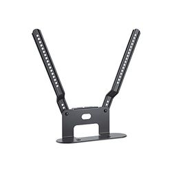 conecto, Speaker Bracket for Direct TV Mounting for SONOS Beam Soundbar, Material: Steel and Aluminium, Black