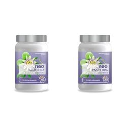NEO | Extracto Seco de Pasiflora | 45 Cápsulas | Ayuda a Combatir el Nerviosismo y la Angustia de Forma Natural | Efecto Relajante | Ayuda a Dormir Mejor (Paquete de 2)