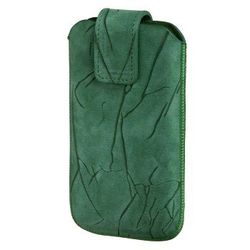Hama Crinkle Sleeve - mobiltelefonfodral (75 x 13 x 135 mm) Grön