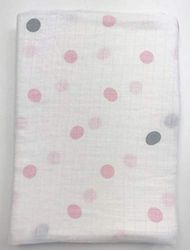 Baby Comfort Voile bedrukt, 100% bamboe, 1 stuks, 120 x 120 cm