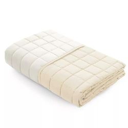 Caleffi - Sprei, gewatteerd, modern, eenkleurig, eenpersoonsbed, vanille