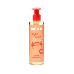 Mini U Golden Grapefruit Hand Wash for Kids - with Added Vitamin E – Made in UK from Naturally Derived Ingredients