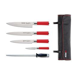 Dick Messen S902 Spirit Mes Set met Portemonnee, Rood