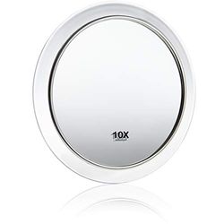 remos professional body care Mirror with 10x Magnification Ø 15 cm White 41030