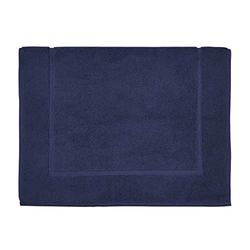 Essix Tapis de Bain uni en Coton, Aqua, 60x60cm