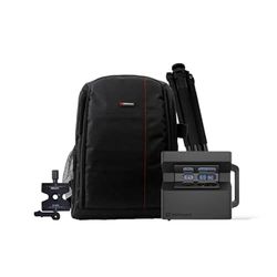 Matterport Pro2 Camera Backpack Bundle - högprecisionsskanner 360 virtuella turer, 4k-fotografering, 3D-kartläggning och digitala undersökningar - inkluderar Pro2-kamera, stativ, klämma och ryggsäck