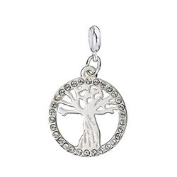 Harry Potter - Pulsera de Saule Cogneur - Charme + Cristaux pour, Cristal, No es una piedra preciosa