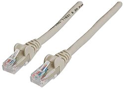 Intellinet RJ-45 M/M, 20m cavo di rete Grigio