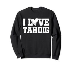 T-shirt I Love Tahdig con cibo persiano iraniano Felpa