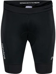 Newline Mens Core Bike Panel Shorts, Pantaloncini Uomo, Nero, S