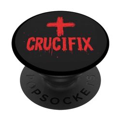 Embrace the Symbol with this Powerful Crucifix PopSockets Adhesive PopGrip