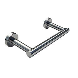 POKIM - Portarotolo di carta igienica, flessibile, da montare a parete, robusto, in acciaio inox SUS 304, per rotoli di carta igienica grandi/maxi, moderno, finitura cromata lucida, color argento
