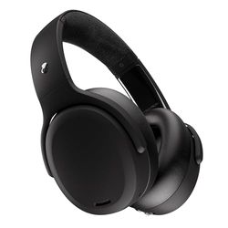 Skullcandy Crusher ANC 2 Casque Supra-Auriculaire à Suppression de Bruit sans Fil avec Basses Sensorielles, Autonomie 50 h, Skull-IQ, Compatible Alexa, Microphone, Compatible Bluetooth - Noir