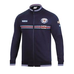 Sparco Martini Racing Sweatshirt, Bleu marine, Standard Unisexe Adulte, multicolore, XL