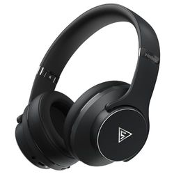DOQAUS Cuffie Bluetooth Wireless Over Ear,90H Lunga Durata con Microfono/Filo/3EQ,Cuffie Senza Filo Pieghevole,per Telefoni Cellulari,Computer,Laptop