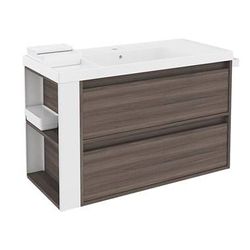 Bath+ - Mueble 2 cajones con lavabo de resina bsmart