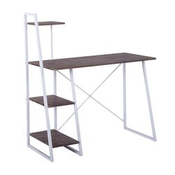 ARANAZ S.L. MANUFACTURAS DE LA MADERA Bureau avec étagère en Blanc Noyer