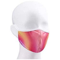 Uvex Face Mask Masque de Protection Respiratoire - Réutilisable et lavable - Désinfection Possible - Juicy Peach - S/M (51-57 cm)