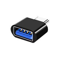 Magnet Adattatore da USB C a USB 2.0, adattatore OTG da USB-C a USB-A, compatibile con MacBook, smartphone USB C e dispositivi di tipo C (nero)