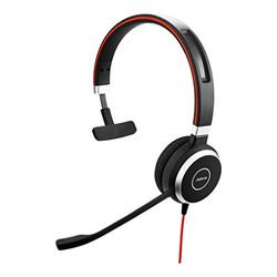 Jabra Evolve 40 UC Mono Headset, USB-A, Tutte le piattaforme, Mono, Evolve 40