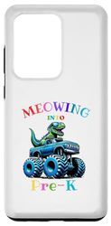 Custodia per Galaxy S20 Ultra Miagolando nel Monster Truck dinosauro pre-K torna a scuola