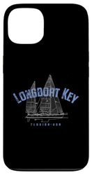 Longboat Key Florida Nautical Sailboat Design Case for iPhone 13