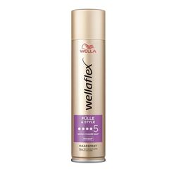 Wellaflex Lacca per capelli da donna, fino a 48 ore, tenuta ultra forte, per capelli pieni e voluminosi, delicata sul cuoio capelluto, dermatologicamente testata, formula vegana, grado di tenuta 5,