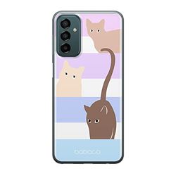 ERT GROUP mobiltelefonfodral för Samsung M13 4G/M23 5G/F23 originalt och officiellt licensierat Babaco mönster Cats 014 optimalt anpassad till formen på mobiltelefonen, fodral tillverkad av TPU-plast