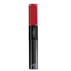 L'Oreal Paris Läppar smink Infaillible läppstift, 506 Red Infaillible/Liquid Lipstick för 24 timmar fulla läppar med fuktgivande läppvård – balsam, 1-pack