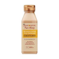 Creme Of Nature Pure Honey Condicionador hidratante, desembaraçado, suaviza e controla o frizz, com infusão de mel pura, óleo de coco natural certificado e manteiga de carité, 355 ml