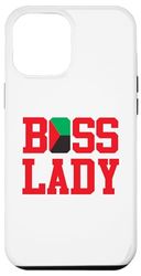 Custodia per iPhone 14 Pro Max BOSS LADY - Martinica (Bandiera RBG)