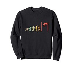 Salto In Alto Evoluzione Regalo Vintage Sport Atleta Felpa