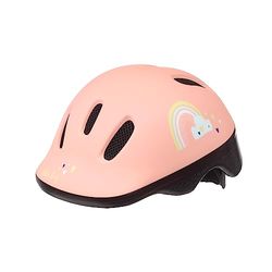 Polisport Helmet-Happy Rainbow-(XXS = 44/48) Hjälm, Unisex-Baby, Rosa